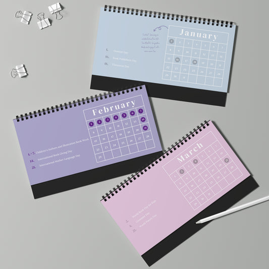 Timeless Bookish Calendar (Europe version)