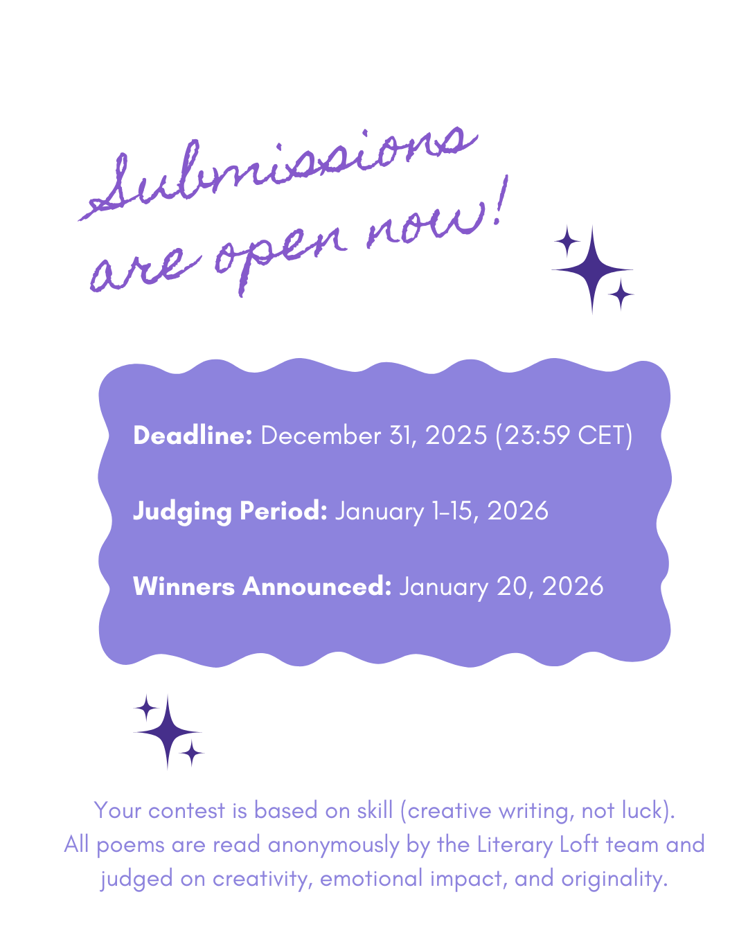 Poetry Competition 2025/26